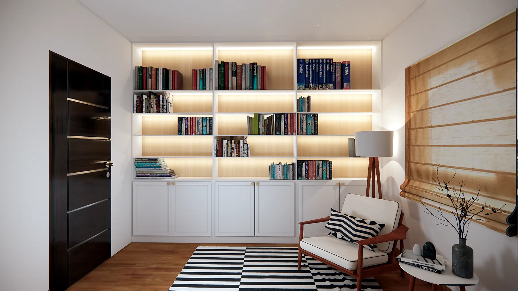 Apartment 1220, Residential Interiors interior visualisation